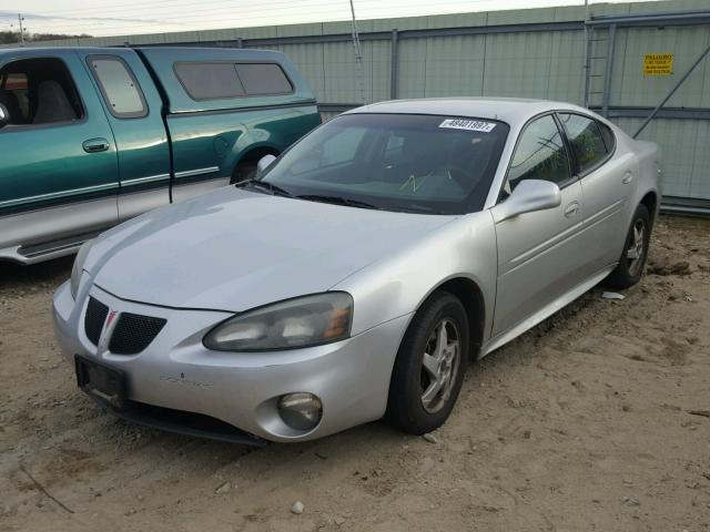 2G2WP522X41330082 - 2004 PONTIAC GRAND PRIX SILVER photo 2