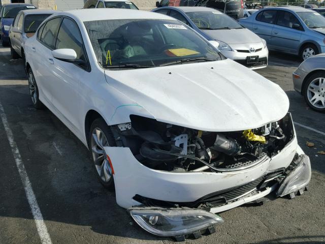 1C3CCCBB3FN621964 - 2015 CHRYSLER 200 S WHITE photo 1