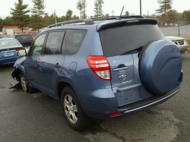 JTMBF33V59D012943 - 2009 TOYOTA RAV4 BLUE photo 3