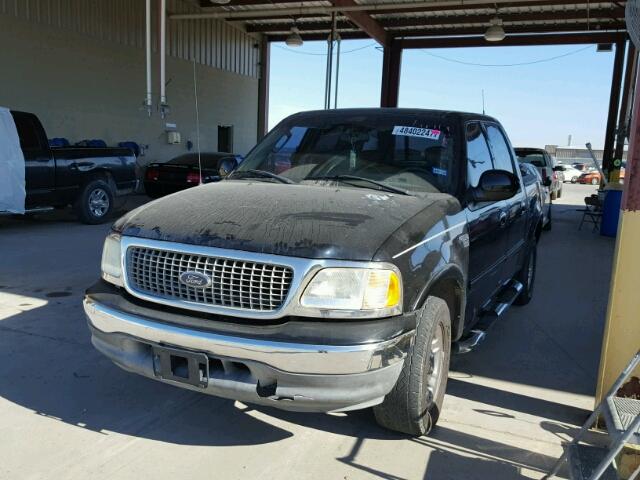 1FTRW07L23KC60477 - 2003 FORD F150 SUPER BLACK photo 2