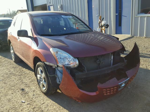 JN8AS5MVXAW123891 - 2010 NISSAN ROGUE S RED photo 1