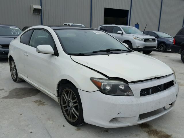 JTKDE177560076262 - 2006 TOYOTA SCION TC WHITE photo 1