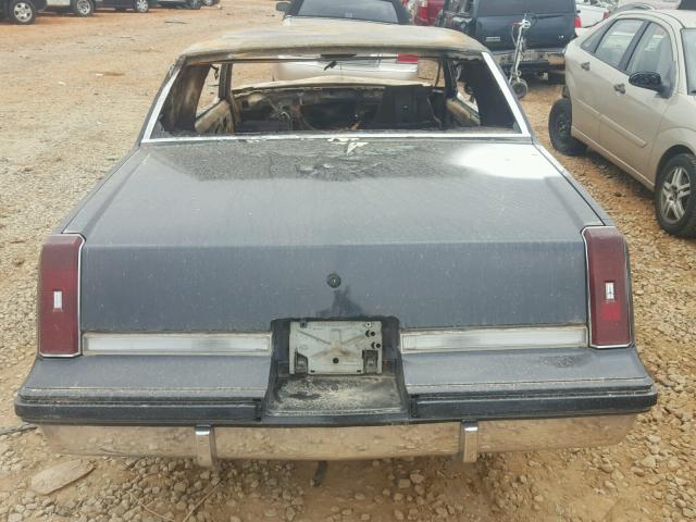 1G3GK47Y2FR341884 - 1985 OLDSMOBILE CUTLASS SA BLACK photo 10