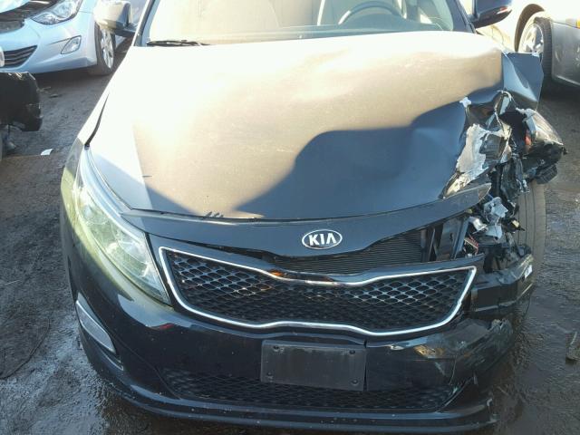 5XXGM4A74FG480282 - 2015 KIA OPTIMA LX BLACK photo 7