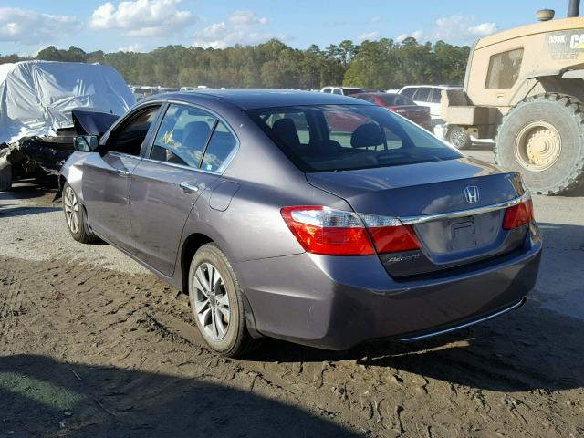 1HGCR2F35FA175512 - 2015 HONDA ACCORD LX GRAY photo 3