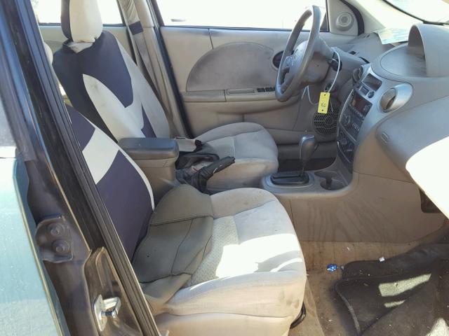 1G8AL58F66Z182349 - 2006 SATURN ION LEVEL GREEN photo 5