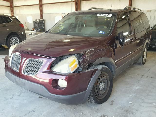 1GMDV33L06D157678 - 2006 PONTIAC MONTANA SV MAROON photo 2