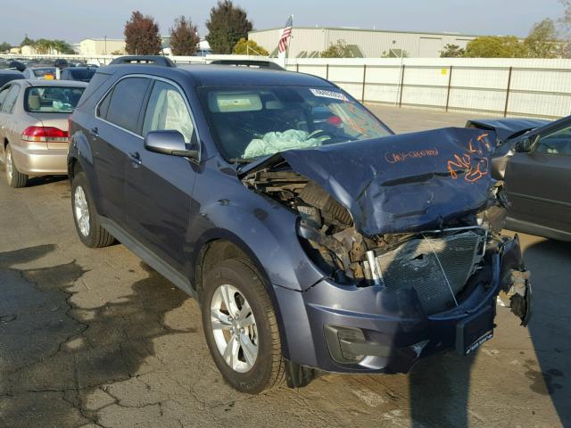 2GNALDEK8D6237983 - 2013 CHEVROLET EQUINOX LT BLUE photo 1