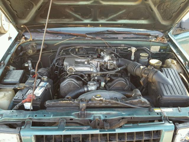 4S2CK58V7T4306361 - 1996 ISUZU RODEO S GREEN photo 7