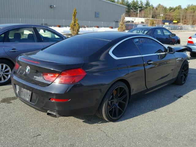 WBALX5C52CC894127 - 2012 BMW 650 XI BLACK photo 4