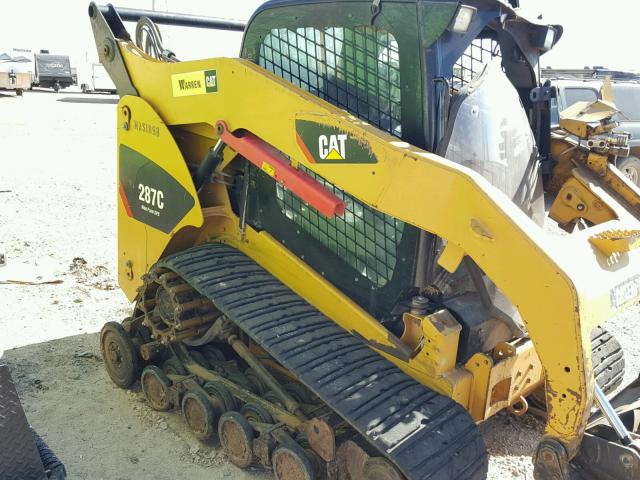 CAT0287CEMAS01898 - 2008 CATERPILLAR 287C  YELLOW photo 10