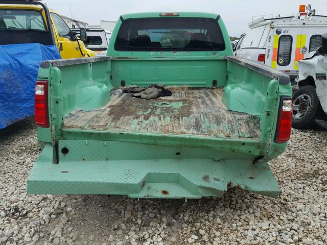 1FTSX20R09EA10817 - 2009 FORD F250 SUPER GREEN photo 9