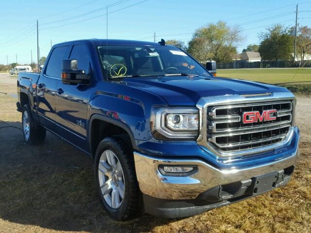 3GTU1MEC3HG481166 - 2017 GMC SIERRA C15 BLUE photo 1