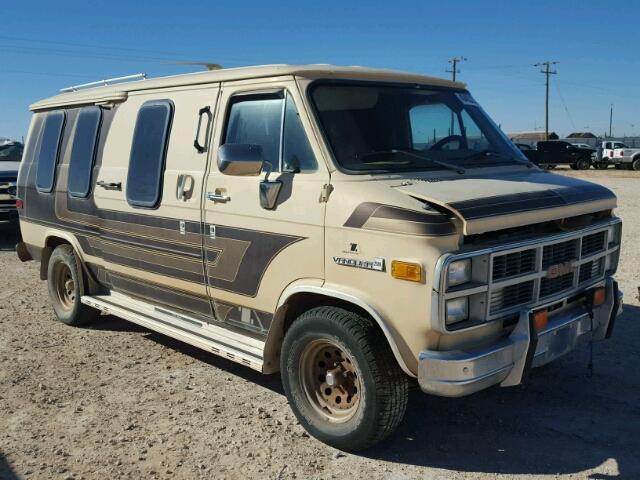 1GDEG25H1D7513391 - 1983 GMC RALLY WAGO BROWN photo 1