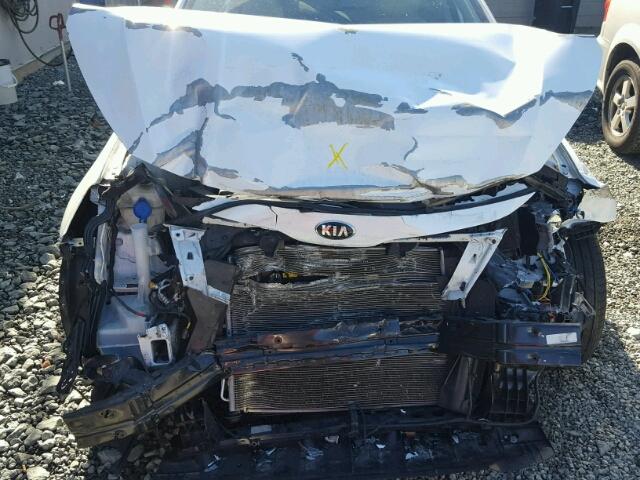 5XXGN4A79FG478752 - 2015 KIA OPTIMA EX WHITE photo 7