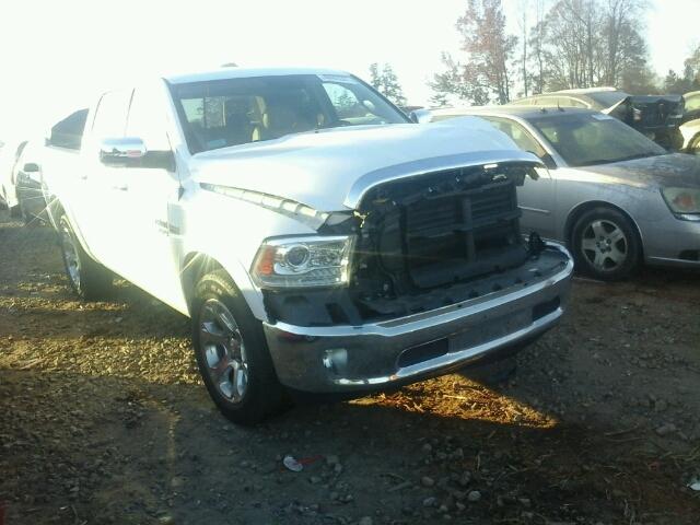 1C6RR7NT1FS774612 - 2015 RAM 1500 LARAM WHITE photo 1