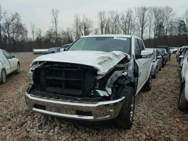 1C6RR7NT1FS774612 - 2015 RAM 1500 LARAM WHITE photo 2