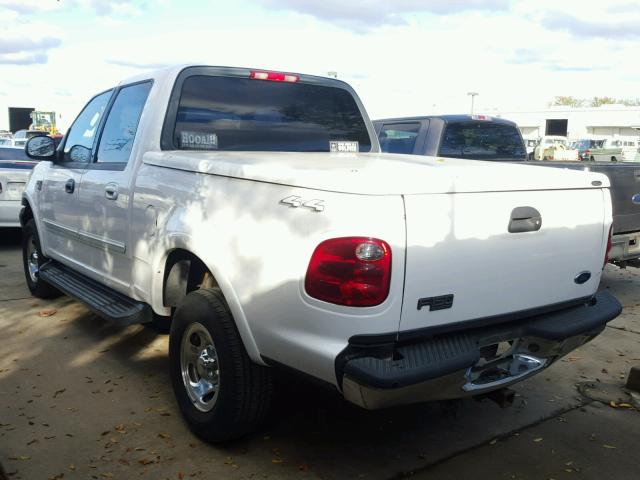 1FTRW08L93KC90509 - 2003 FORD F150 SUPER WHITE photo 3