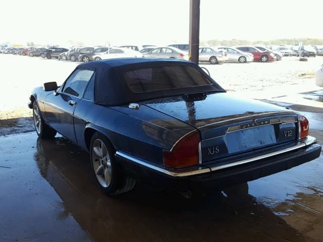 SAJNV4840KC160789 - 1989 JAGUAR XJS BLUE photo 3