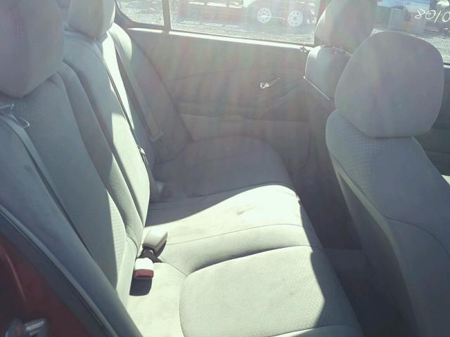 1G1ZS58F57F116799 - 2007 CHEVROLET MALIBU LS 栗色 照片 6