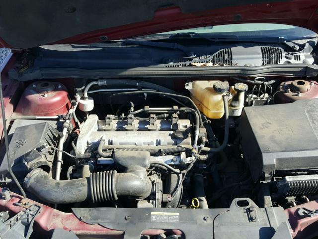 1G1ZS58F57F116799 - 2007 CHEVROLET MALIBU LS 栗色 照片 7