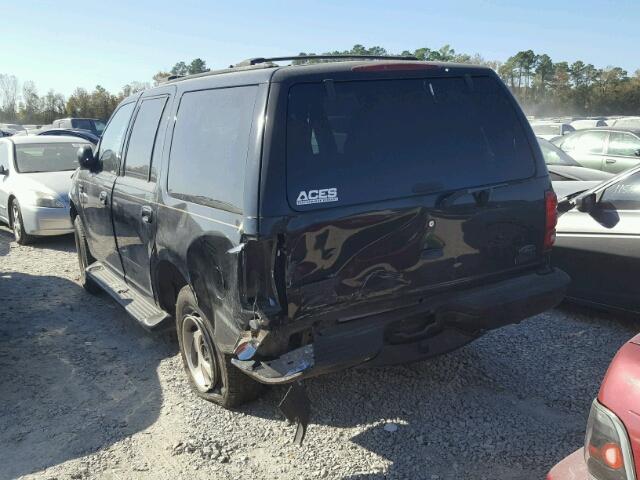 1FMPU18L3XLA58163 - 1999 FORD EXPEDITION BLACK photo 3