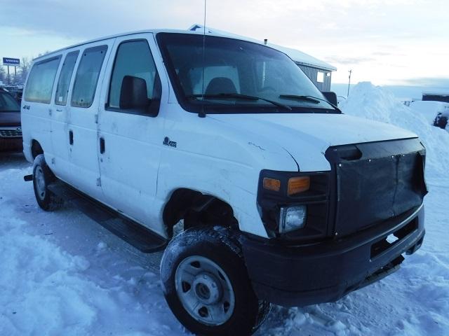 1FBNE31P18DB10892 - 2008 FORD ECONOLINE WHITE photo 1