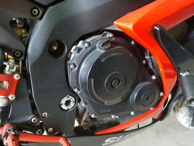 JS1GN7DA162105892 - 2006 SUZUKI GSX-R600 K RED photo 7