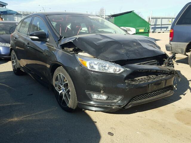 1FADP3K27FL339574 - 2015 FORD FOCUS SE BLACK photo 1