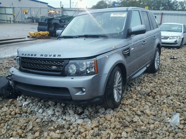SALSF2D46CA726517 - 2012 LAND ROVER RANGE ROVE GRAY photo 2