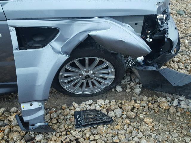 SALSF2D46CA726517 - 2012 LAND ROVER RANGE ROVE GRAY photo 7