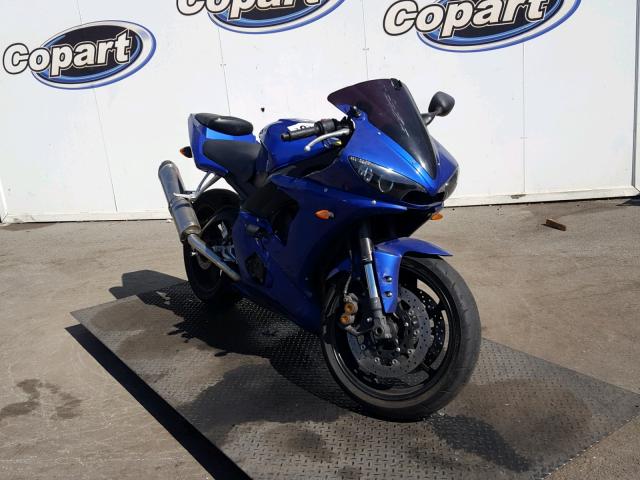 JYARJ06EX5A028392 - 2005 YAMAHA YZFR6 L BLUE photo 1