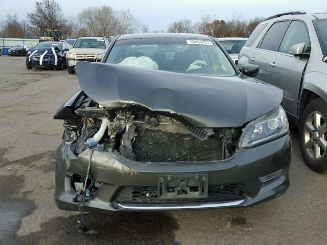 1HGCR2F53DA208795 - 2013 HONDA ACCORD SPO GRAY photo 9