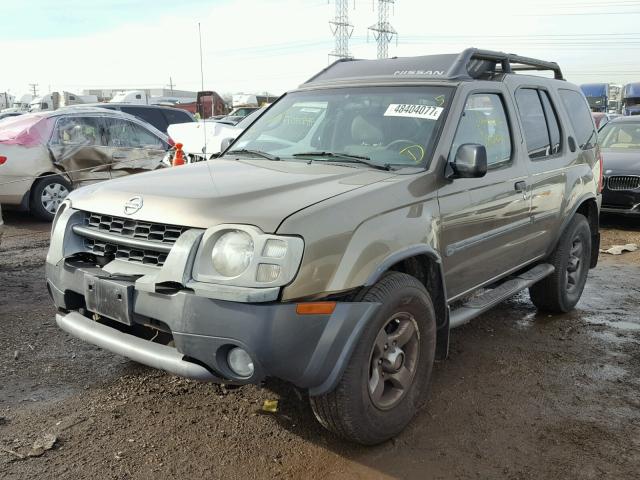 5N1ED28YX2C539321 - 2002 NISSAN XTERRA XE GOLD photo 2