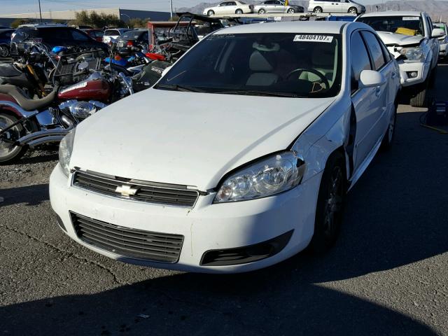 2G1WG5EK2B1158255 - 2011 CHEVROLET IMPALA LT WHITE photo 2