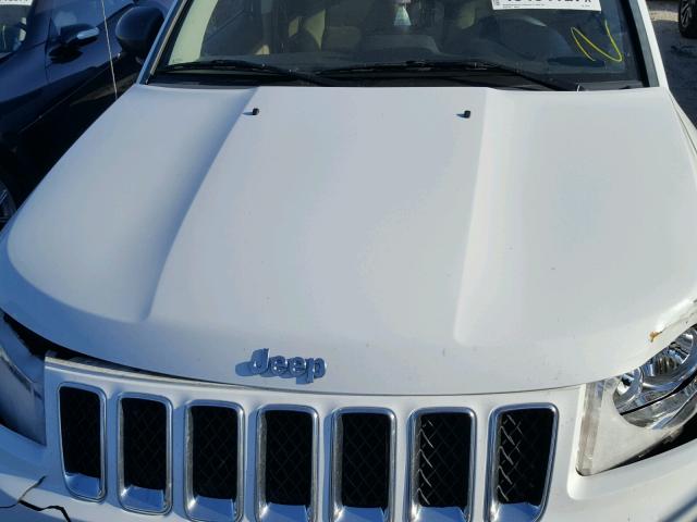 1J4NT1FB9BD168673 - 2011 JEEP COMPASS SP WHITE photo 7