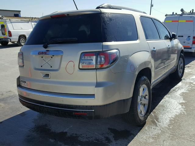 1GKKRPKD2DJ201684 - 2013 GMC ACADIA SLE SILVER photo 4