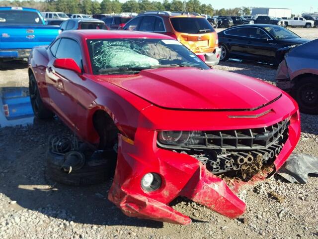 2G1FT1EW2D9242538 - 2013 CHEVROLET CAMARO 2SS RED photo 1