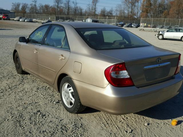 4T1BE30K43U668843 - 2003 TOYOTA CAMRY LE ვერცხლისფერი ფოტო 3