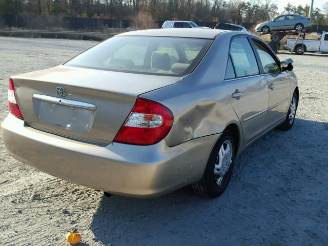 4T1BE30K43U668843 - 2003 TOYOTA CAMRY LE SILVER photo 4