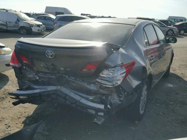 4T1BK36B86U148830 - 2006 TOYOTA AVALON XL GRAY photo 4