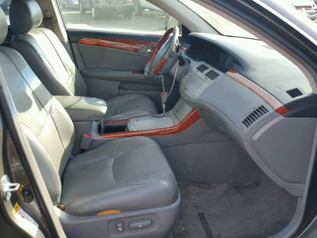 4T1BK36B86U148830 - 2006 TOYOTA AVALON XL GRAY photo 5