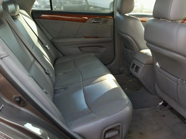 4T1BK36B86U148830 - 2006 TOYOTA AVALON XL GRAY photo 6