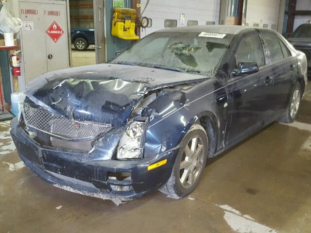 1G6DW677460169035 - 2006 CADILLAC STS BLUE photo 2