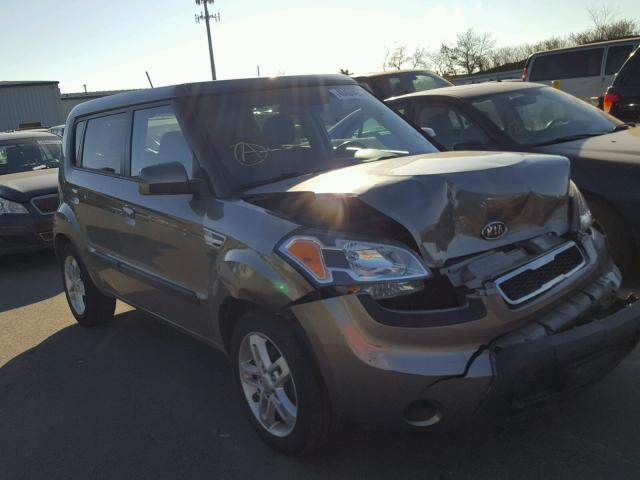 KNDJT2A25A7174047 - 2010 KIA SOUL + GRAY photo 1