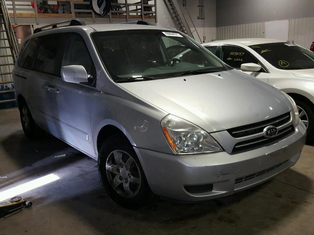 KNDMB233966029113 - 2006 KIA SEDONA EX SILVER photo 1