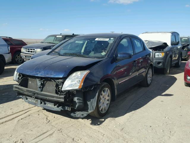 3N1AB6AP2CL757893 - 2012 NISSAN SENTRA 2.0 BLUE photo 2