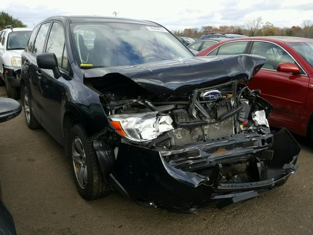 JF2SJAAC6GG490130 - 2016 SUBARU FORESTER 2 BLACK photo 1