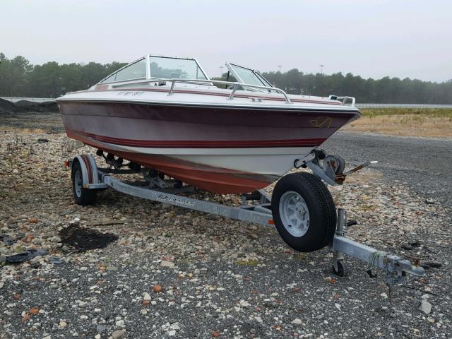 4WNMF597E787 - 1987 FOUR BOAT MAROON photo 1