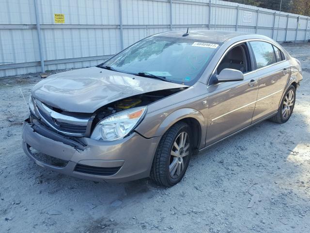 1G8ZS57N17F169753 - 2007 SATURN AURA XE TAN photo 2